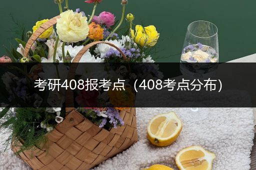 考研408报考点（408考点分布）