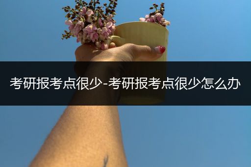 考研报考点很少-考研报考点很少怎么办