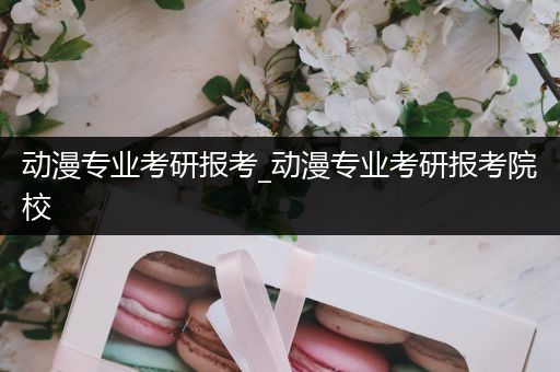 动漫专业考研报考_动漫专业考研报考院校