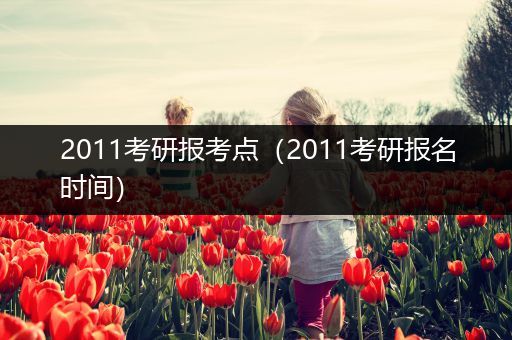 2011考研报考点（2011考研报名时间）