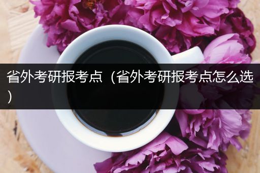 省外考研报考点（省外考研报考点怎么选）