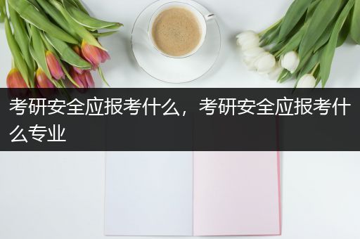 考研安全应报考什么，考研安全应报考什么专业