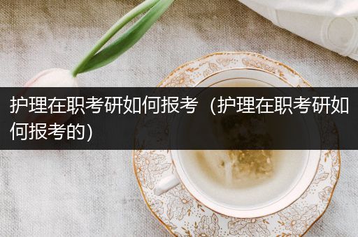 护理在职考研如何报考（护理在职考研如何报考的）