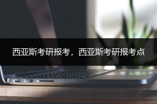 西亚斯考研报考，西亚斯考研报考点