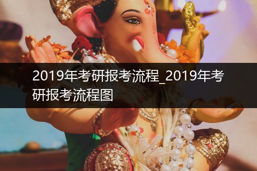 2019年考研报考流程_2019年考研报考流程图