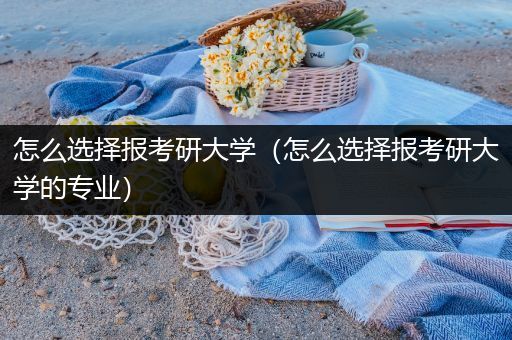 怎么选择报考研大学（怎么选择报考研大学的专业）