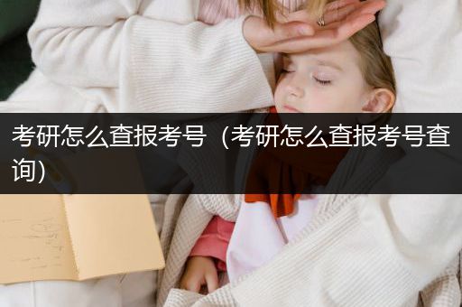 考研怎么查报考号（考研怎么查报考号查询）