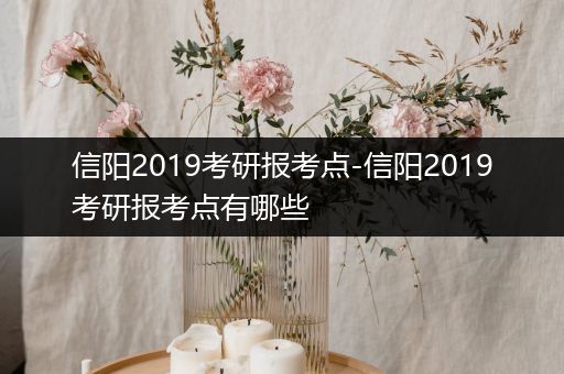 信阳2019考研报考点-信阳2019考研报考点有哪些