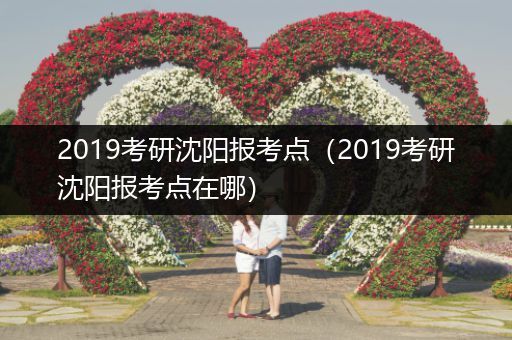 2019考研沈阳报考点（2019考研沈阳报考点在哪）