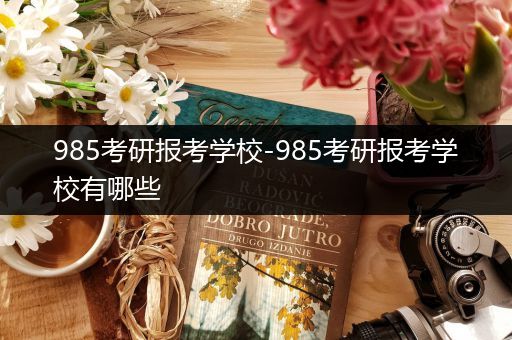 985考研报考学校-985考研报考学校有哪些