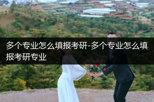 多个专业怎么填报考研-多个专业怎么填报考研专业