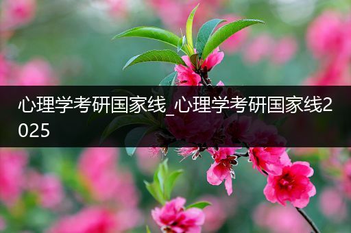 心理学考研国家线_心理学考研国家线2025