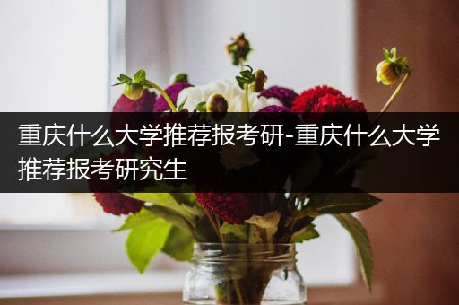 重庆什么大学推荐报考研-重庆什么大学推荐报考研究生