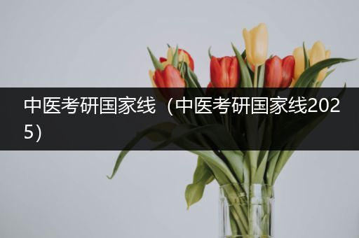 中医考研国家线（中医考研国家线2025）